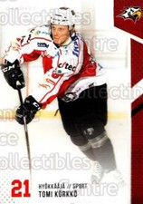 2014-15 Finnish Cardset #127 Tomi Korkko