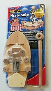 Pirate Ship Kit Wooden Build and Grow Lowe's Beginner Building Kits NIP Sealed  - Picture 1 of 3