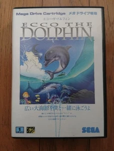 Echo ◦The ◦Dolphin 1993 Mega Drive japanische Version Actionspiel NTSC-J gebraucht - Bild 1 von 15