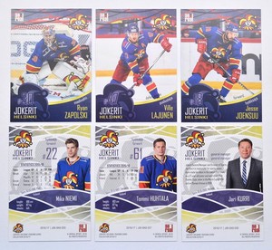 2016-17 KHL Jokerit Helsinki Base Pick a Player Card