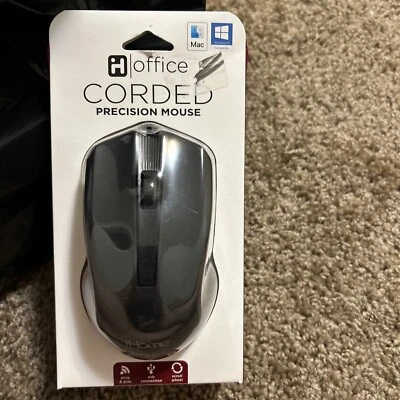 iHome Corded Precision Mouse Black  - Image 1 of 2