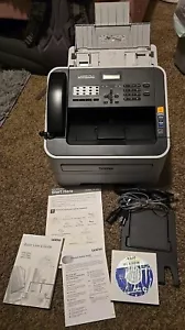Brother IntelliFax Fax-2840 High Speed Fax Machine Printer w/Toner, 16MB WORKING - Picture 1 of 9