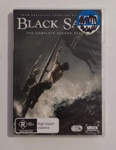 Black Sails Season 2 DVD Region 4 GC Drama Adventure Free Postage - Picture 1 of 10