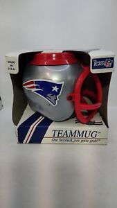 Vintage 1992 NFL New England Patriots Team Helmet Mug Cup USA Official Box