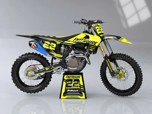 CustomMX - Grafik Kit: passend für Husqvarna TC FC TE FE 50 65 85 125 150 250 350 450 - Bild 1 von 3