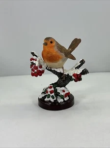  Atlas Editions Special Robin Gift Ornament Erithacus Rubecula winter Christmas  - Picture 1 of 8