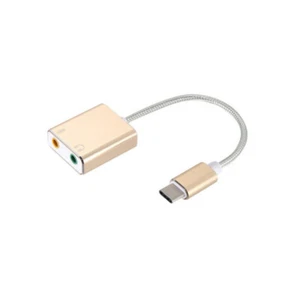 7.1 External Type C USB Sound Card for Macbook Pro 3.5mm Audio Mic Adapter 7 - Afbeelding 1 van 9