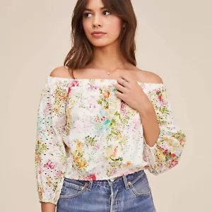 ASTR the Label Danya Top Multicolor Floral NWT Women Top Size Small - Picture 1 of 4