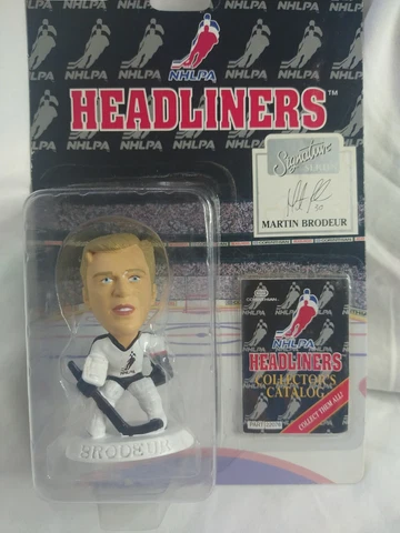 Martin Brodeur NHL Headliners Figure 1996 Corinthian New Jersey Devils New Mint Cover