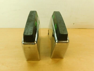 FRONT BUMPER GUARDS " BUMPERETTES " PAIR 1974 75 76 77 1978 CHRYSLER* 77CW1-6M9 - Image 1 of 4