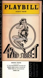 Vintage 42nd Street Playbill Broadway NY Majestic Theatre 1986 - Picture 1 of 1