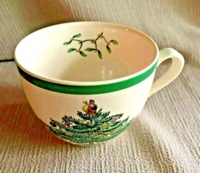 SPODE COFFEE CUP, CHRISTMAS TREE, #S3324 (NO SAUCER) - Image 1 of 4