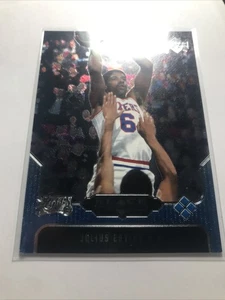Julius Dr J Erving 2003-04 UD Black Diamond #160 QUADRUPLE DIAMOND SSP SIXERS 76 - Foto 1 di 3