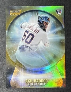 Akil Baddoo 2021 Stadium Club Chrome Crystal Ball Gold RC /50 #CB-23 Tigers - Picture 1 of 2
