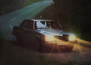 Große originale Werbefotografie Mercedes Benz 116 70er Jahre 40x30cm! - Foto 1 di 3