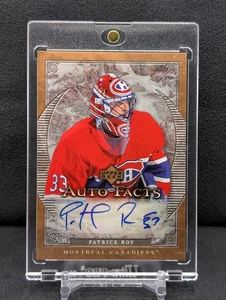 2007-08 UD Artifacts Patrick Roy Autograph *Montreal Canadians Auto* - Picture 1 of 3