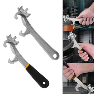 Double Head Bucket Opener Can Wrench Opening Paint Pail Lid Remover for Shop - Picture 1 of 8