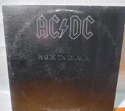 AC/DC "Back In Black" 1st Press LP '' Masterdisk'' RL - Ludwig Emboss Cover - Image 1 of 4