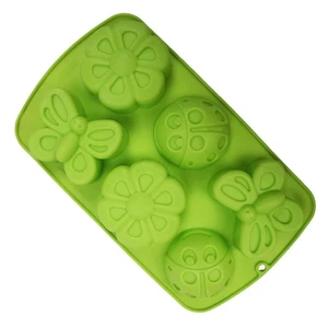 Molds Nonstick Flower Silicone Candy Chocolates Moulds DIY Soap for Home - Picture 1 of 11