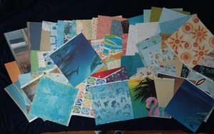 840 Blatt 12x12 Scrapbook Papier - Bild 1 von 10