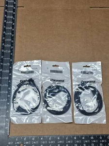 3 Pcs, 1166-48-0 Pomona, Banana Plug to Gator Clip, 30VAC, Test Leads - Picture 1 of 2