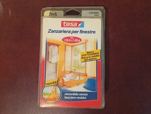 Zanzariera TESA Bianca 1,5 x 1,8 m Riutilizzabile + Nastro Attacca Stacca NUOVA - Imagen 1 de 4
