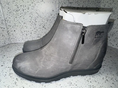 Botín Sorel Evie II con cremallera y cuña - cantera/parrilla talla 11 para mujer’s Foto 1 de 4