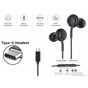 AKG Type C Cuffie Auricolari Auricolari per Samsung S21 Ultra S20 Fe Note 20 S10 - Foto 1 di 27