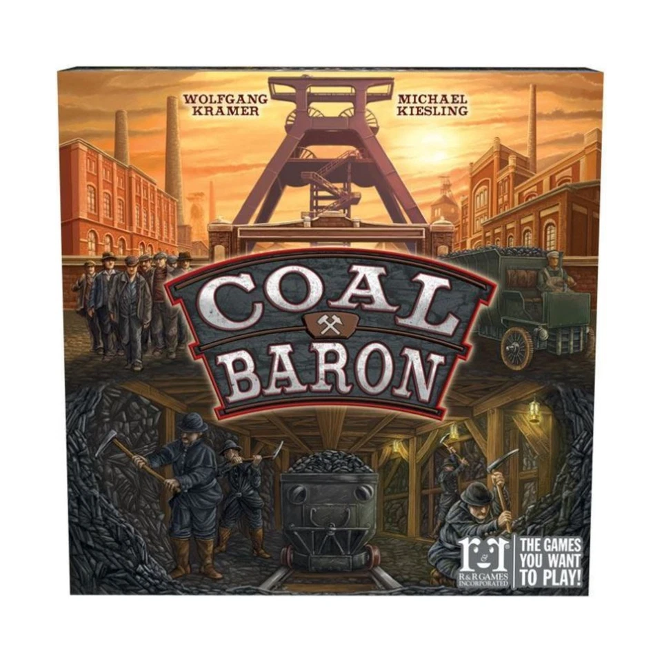 R&R Boardgame Coal Baron (1st) Box VG+/NM - Image 1 of 2