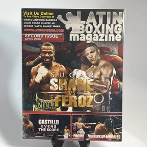 Latin Boxing Magazine Second Issue #2 April 2006 Sugar Shane Vs El Feroz Pacman - Picture 1 of 8
