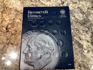 Official Whitman Coin Folder Washington Dimes starting 1965-1985D #9034 - Bild 1 von 5