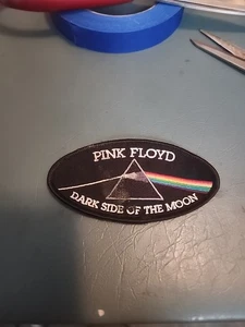 PINK FLOYD - DARK SIDE OF THE MOON - PROG ROCK - Embroidered Iron-On Patch - Picture 1 of 6
