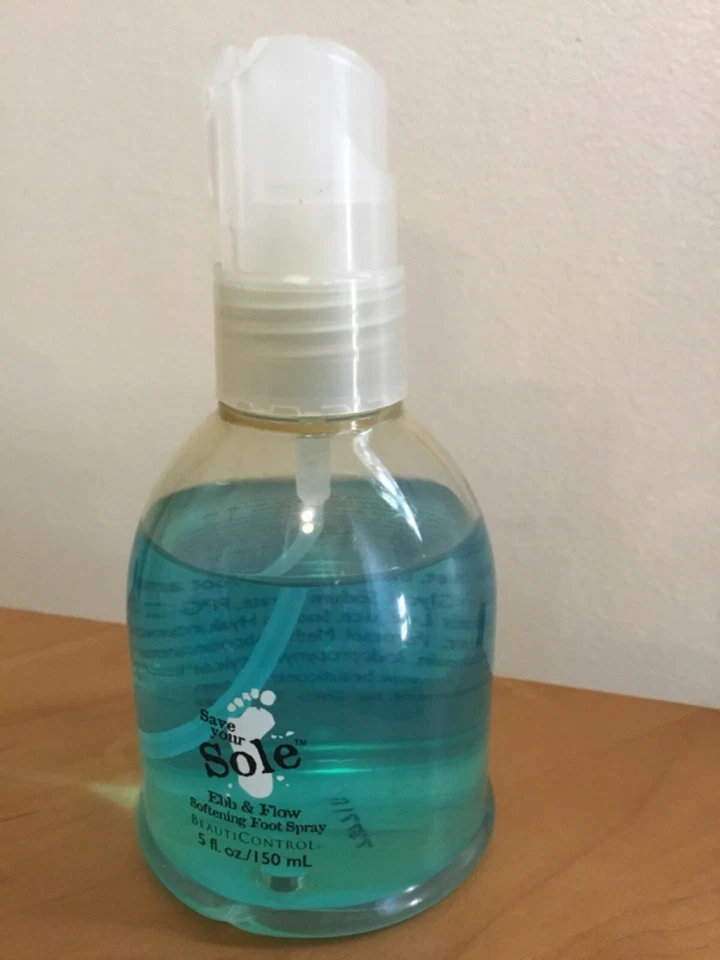 Beauticontrol Save Your Sole Ebb & Flow Foot Softening Spray 5 Oz NEW old stock - Image 1 of 1
