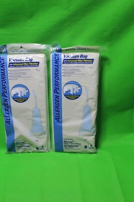 Riccar, Simplicity Vacuum Paper Bags DVC Riccar Type B, 8000 8900 12 Bags - Image 1 of 3