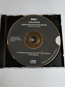 Dell Application Cyberlink Power DVD DX 8.0 Software Application Disk CD - Picture 1 of 1
