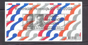 Netherlands 2002; Wedding of Prince Willem-Alexande  MNH S/S Sc 1108 - Picture 1 of 2