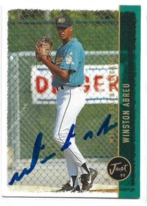 1999 Just Memorabilia Winston Abreu #151 - In Person Autograph - Picture 1 of 1