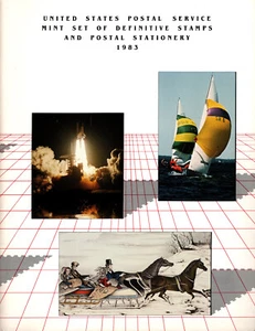 USA 1983 USPS POSTFRISCHER SATZ DEFINITIVE BRIEFMARKEN & GANZSACHEN KOMPLETT POSTFRISCH - Bild 1 von 24