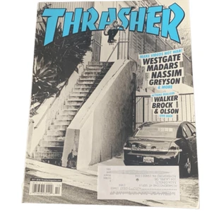Pre Owned Thrasher Magazine October 2018 Issue #459 Dakota Element Glick Skate - Imagen 1 de 7
