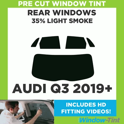 Pre Cut Window Tinting Film for Audi Q3 2019+ 35% Light Rear Car Tint Kit Tint - Image 1 of 4