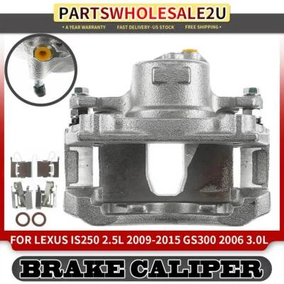 Pinza de freno conductor delantero izquierdo con soporte para Lexus GS300 2006 IS250 2009-2015 Foto 1 de 4