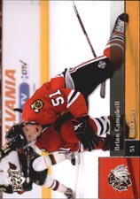2009-10 Upper Deck Chicago Blackhawks Hockey Card #108 Brian Campbell