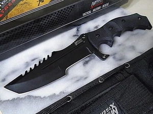 Mtech Xtreme Tanto Combat Fighter Bowie Knife 5mm Full Tang G10 MX-8054 11" OA - Picture 1 of 8