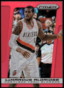 2013-14 Panini Prizm Prizms Red #186 LaMarcus Aldridge - NM-MT