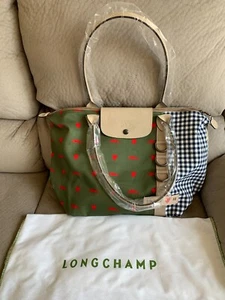 BOLSO DE COMPRAS LONGCHAMP X EU PATCHWORK Colección Edición Limitada RARO 100% Auténtico - Imagen 1 de 5