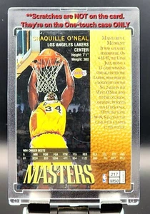 1997-98 Topps Finest Masters Shaquille Oneal #217 W Protective Coating HOF - Bild 1 von 4