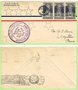 CAM 8S1 September 15 1926 Seattle WA Pacific Air Transport to SF CA - Picture 1 of 1