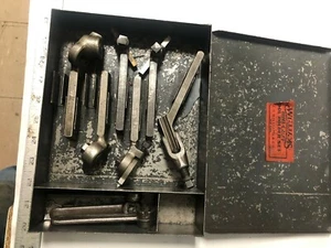 MACHINIST  LATHE MILL Williams Home Craft Lathe Tool Holder Set in Case Dsk PN - Picture 1 of 5
