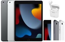 NEW Apple iPad 9th Generation 10.2" 64GB Wifi Touch ID + Earbuds 2Boom Bundle