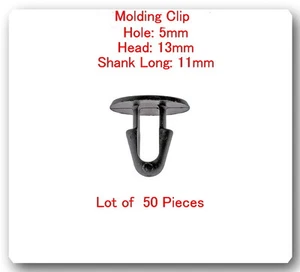 50 Pc Multi Purpose Molding Clip Retainer 90467-08004 Fits: Scion & Toyota - Picture 1 of 1